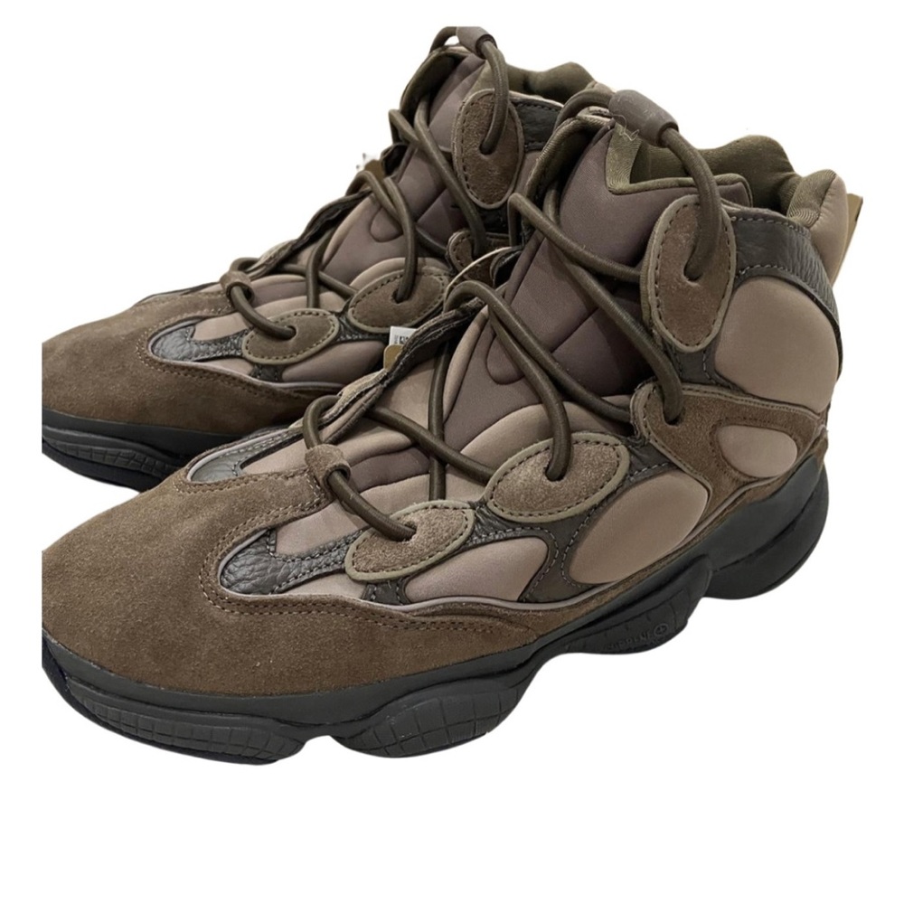 YEEZY X ADIDAS 500 leather high trainers